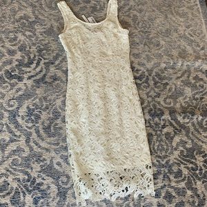 Brand new off white lace dress